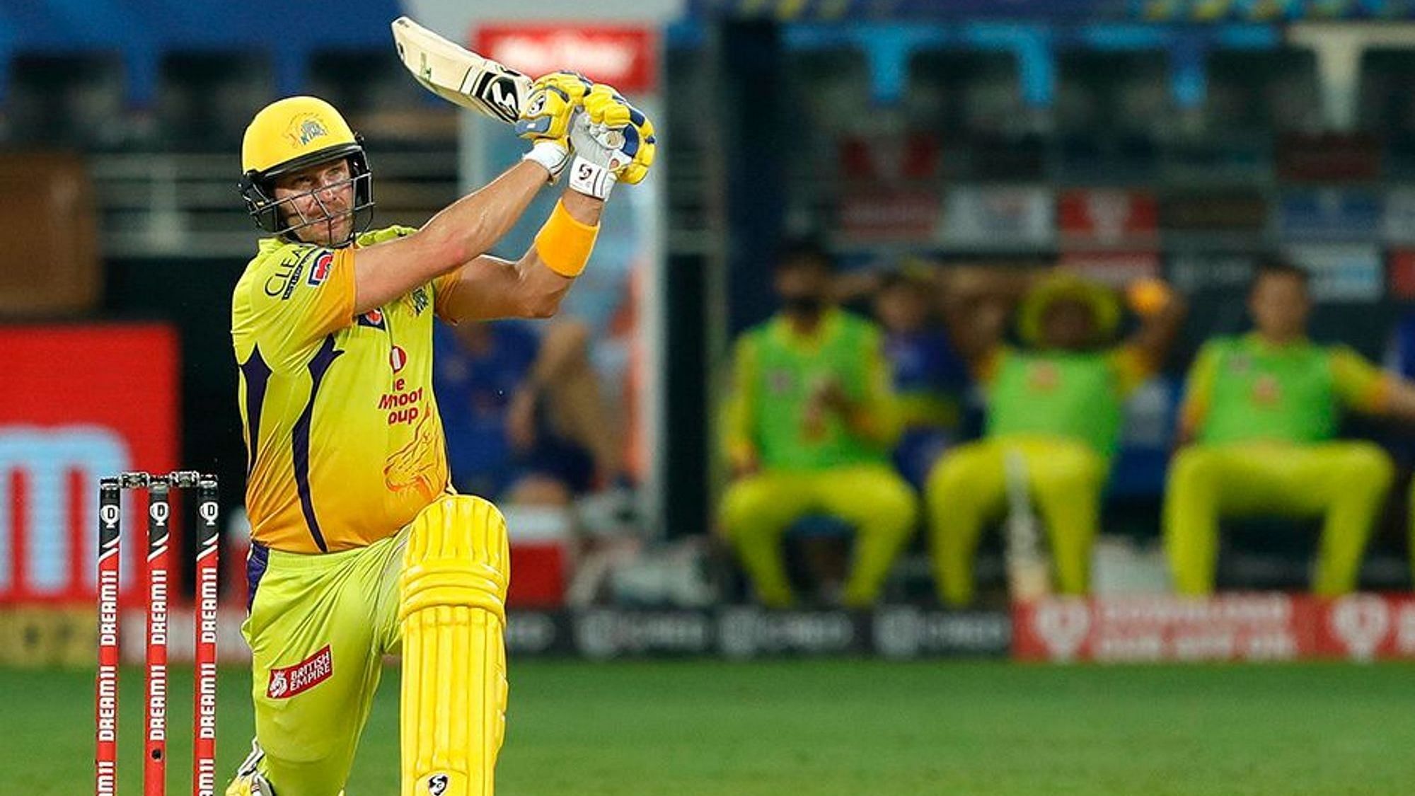 Chennai Super Kings’ opener Shane Watson smashed 83* runs off 53 balls after a string of low scores