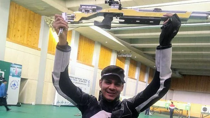 Divyansh Singh Panwar is the World’s no. 1 in men’s 10m Air Rifle.