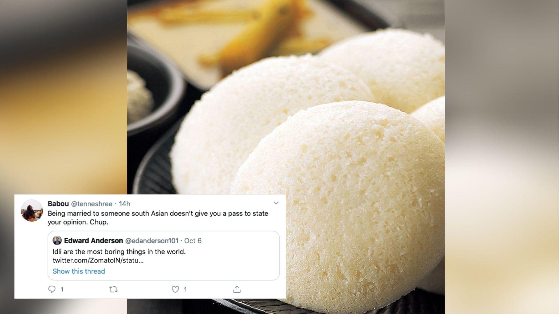 UK Professor Says 'Idlis' Are 'Boring' And All Hell Breaks Loose