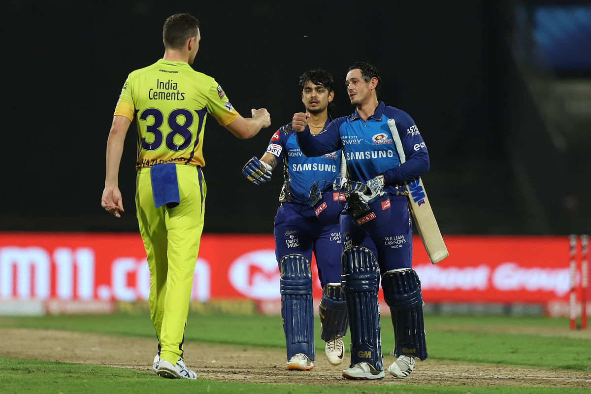 With this win, MI climbed to the top of the Indian Premier League (IPL) standings due to a superior Net Run Rate.