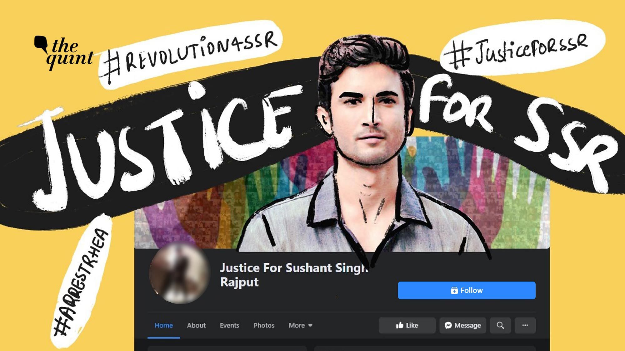 Sushant Singh Rajput’s fans have kept him in the news cycle by rallying for him on Facebook groups and pages.