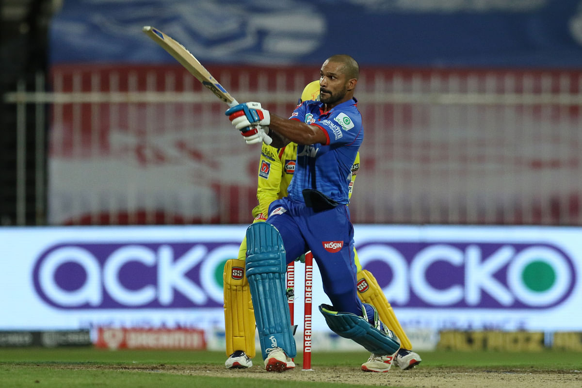 Opener Shikhar Dhawan smashed his maiden IPL century as Delhi Capitals defeated Chennai Super Kings by five wickets.