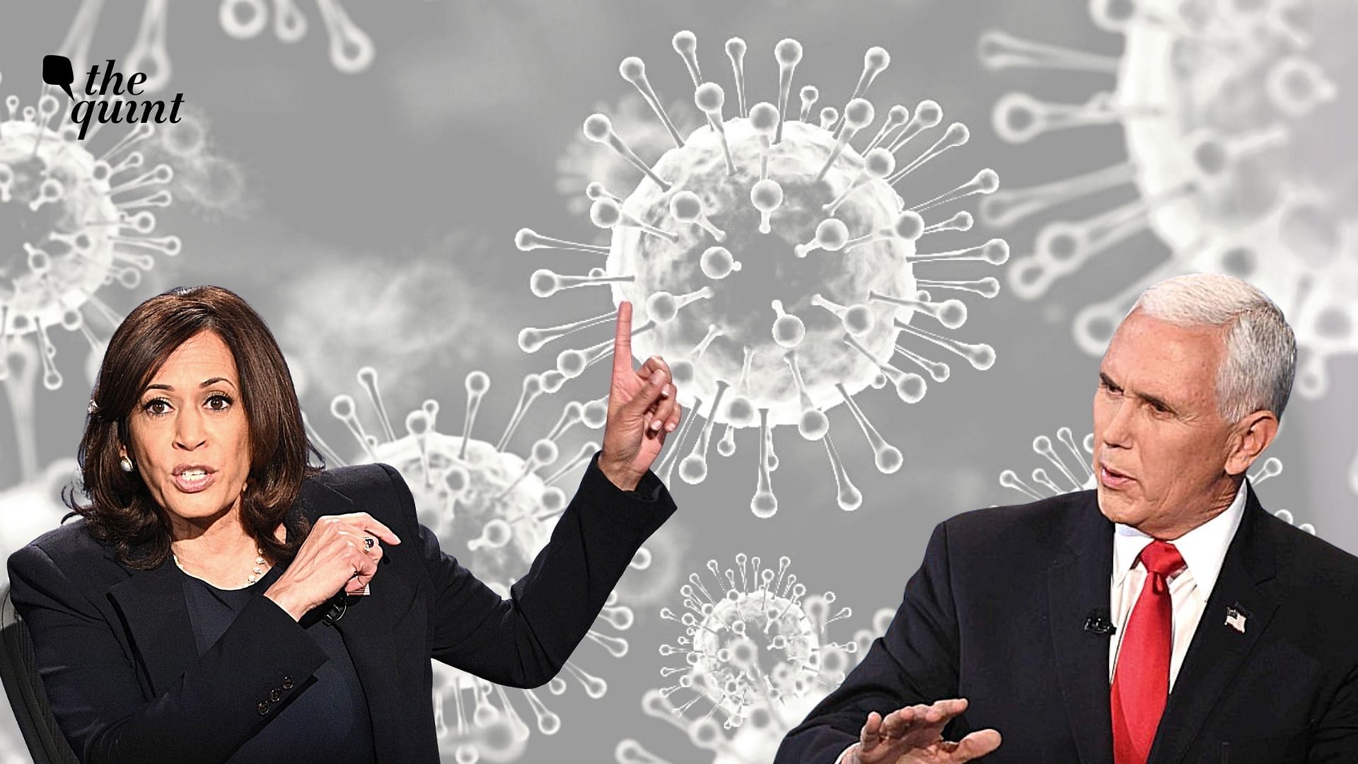 Kamala Harris slammed the Trump administration for failing to tackle the COVID-19 pandemic.