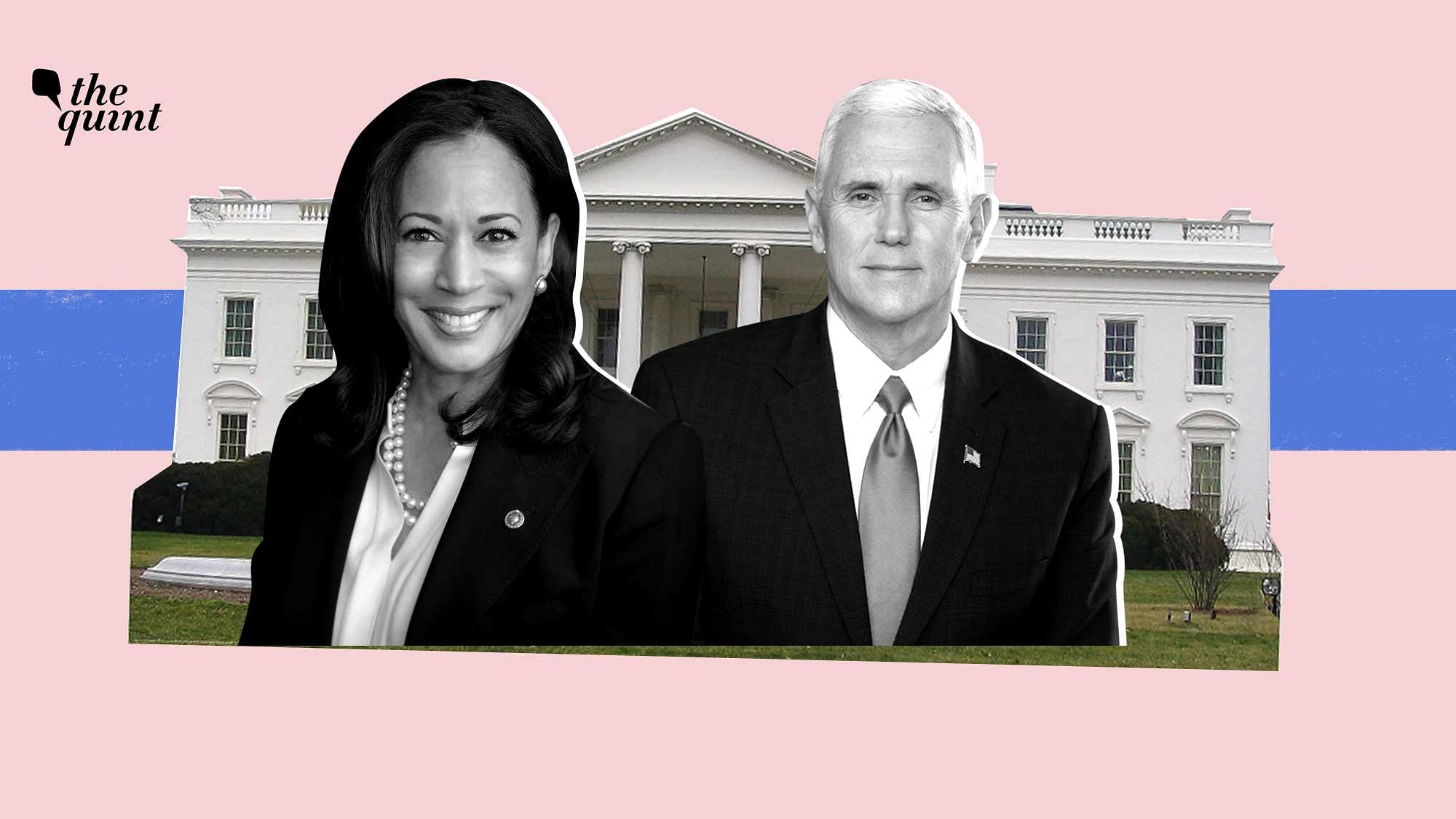 Harris and Pence to face-off in historic debate tonight. 