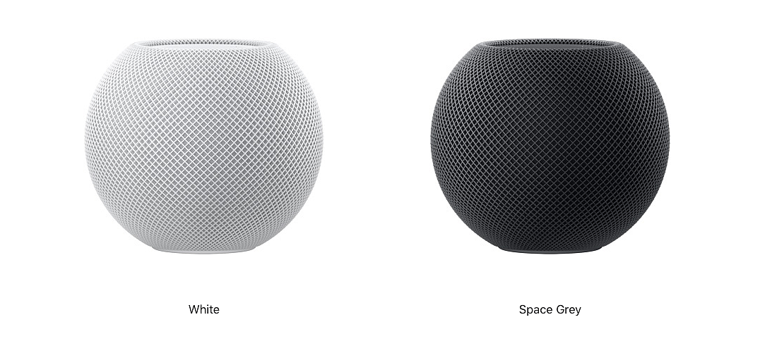 <b>Apple HomePod mini is available in Space Grey and White</b>