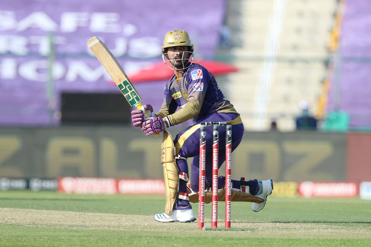 From 75/3 in 13 overs, Kolkata Knight Riders posted 164/6 against Kings XI Punjab on Saturday.