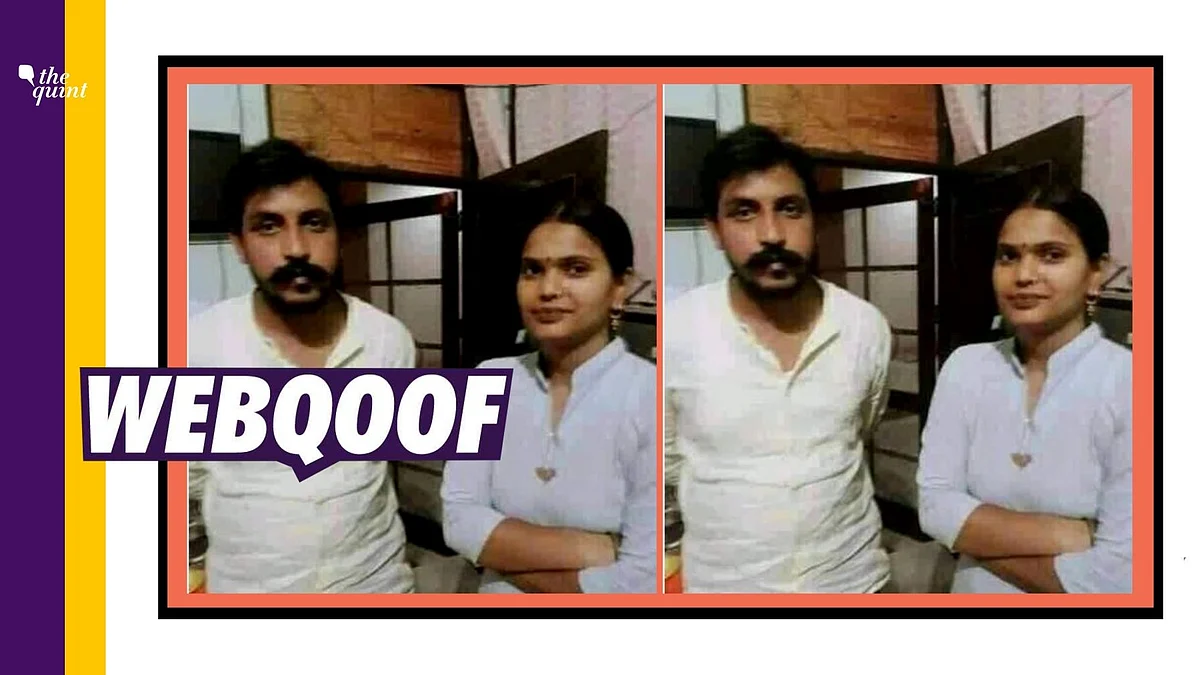 An image of Chandrashekhar Azad standing with a woman is being circulated on social media with several users identifying this woman as the alleged ‘Naxal Bhabhi’ from Hathras.
