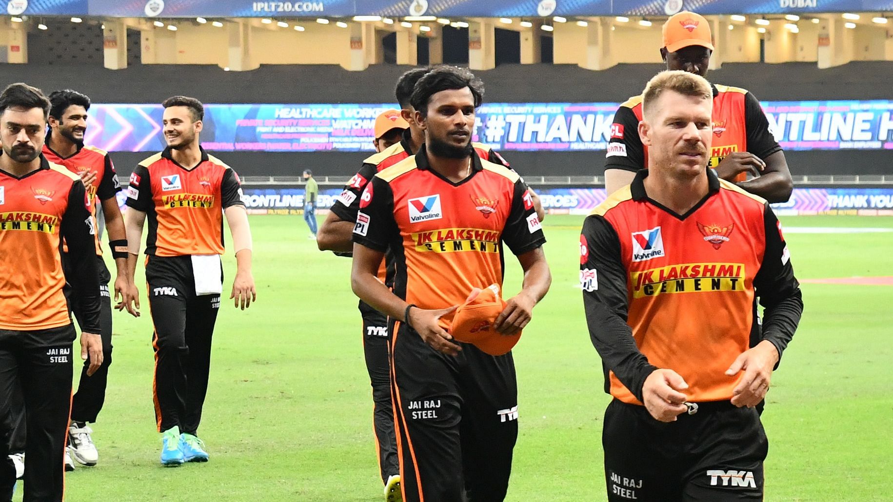 David Warner said he was ‘very disappointed’ after Hyderabad’s defeat to Kings XI Punjab.