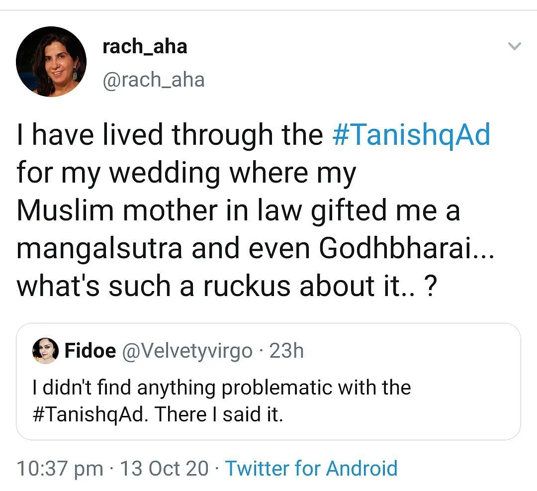 Zeeshan’s Wife Rasika, Others Share Their Stories Post Tanishq Row