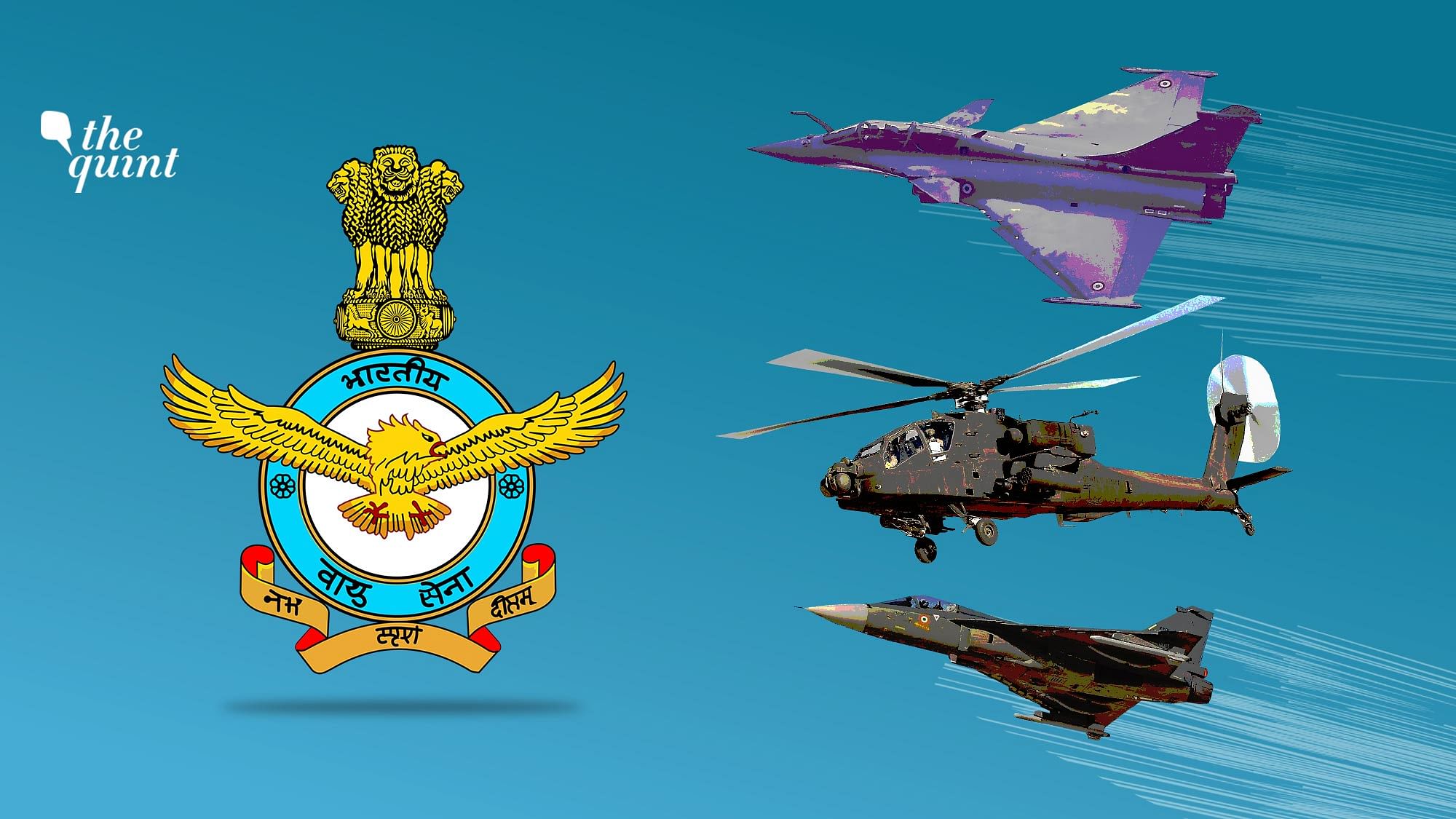 A total of 56 aircraft took part in the IAF Day rehearsals.