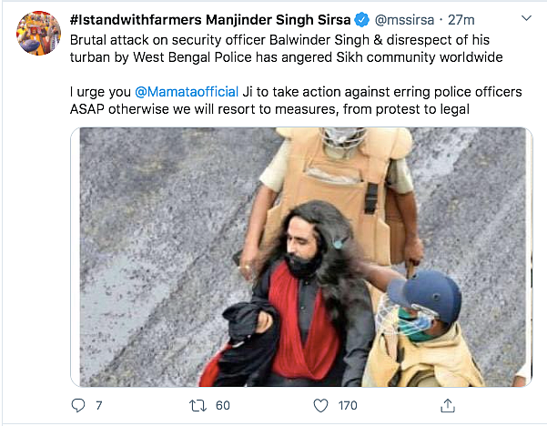Being Given Communal Colour: WB Govt on Row Over Sikh Man’s Turban