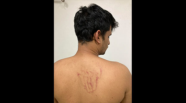 A journalist with a leading magazine and some students from the Delhi University were assaulted by Delhi police on Friday