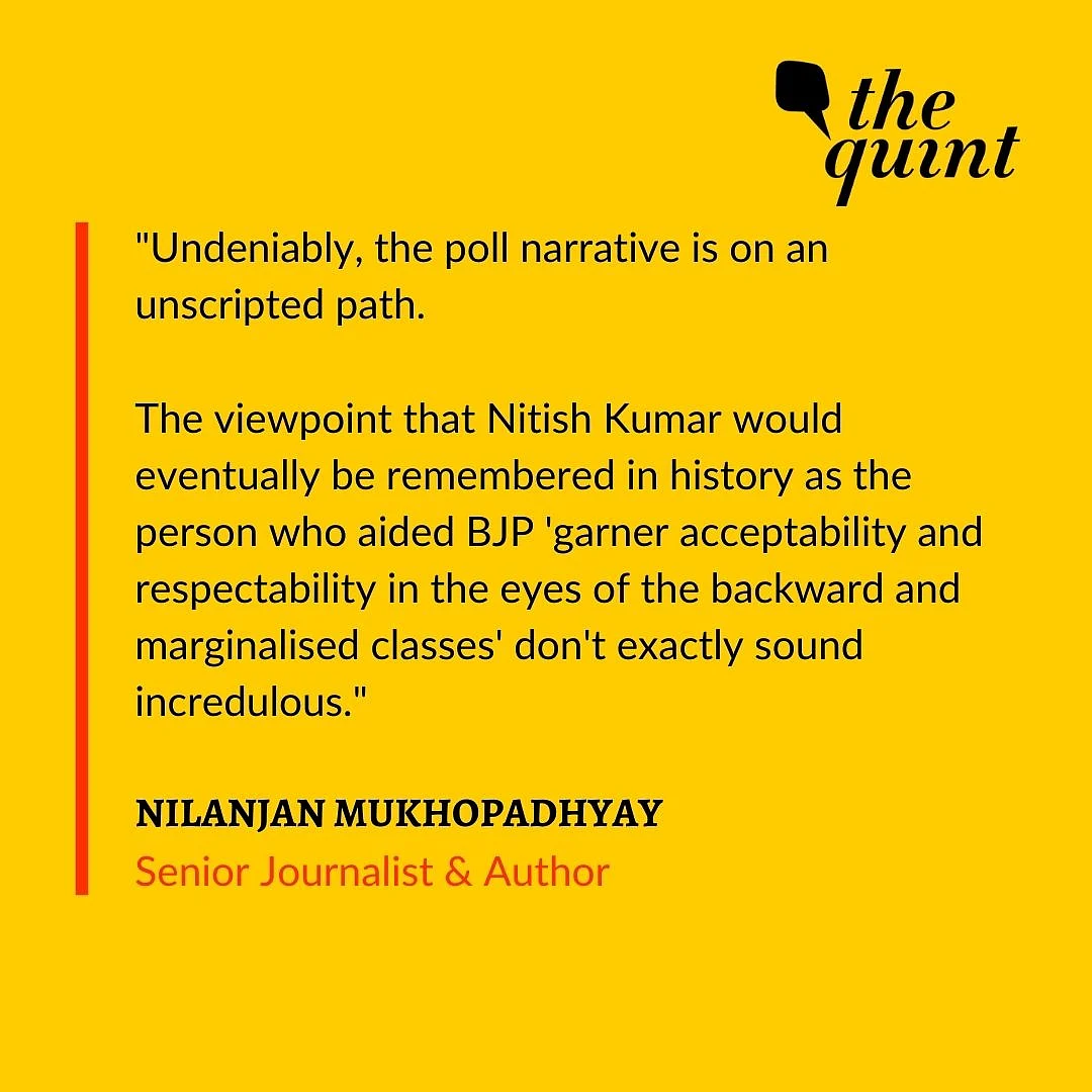 Will Nitish Kumar ‘Legitimise’ BJP in Bihar Like Chimanbhai Did?