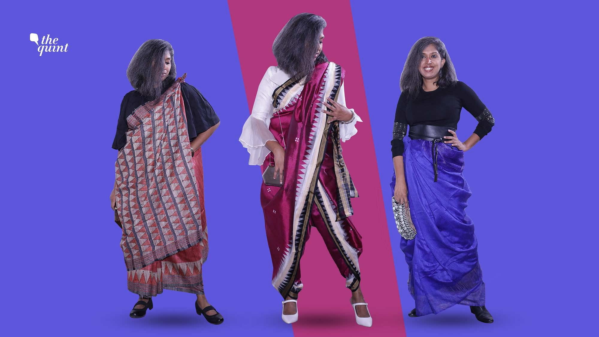 Three ways to wear a saree this festive season