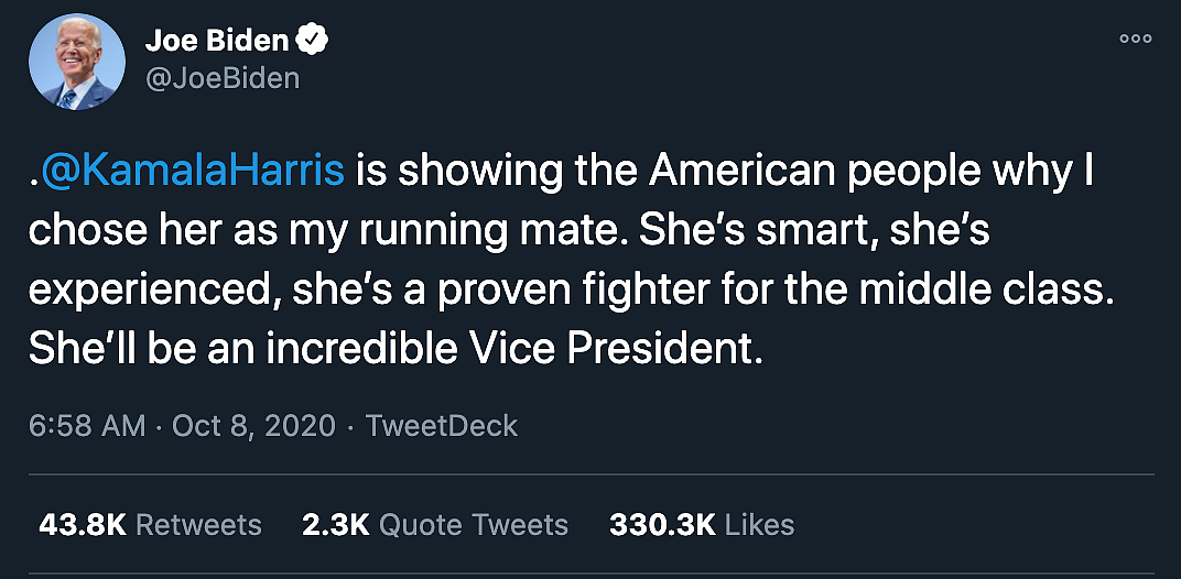 ‘Gaffe Machine’: What Trump, Biden Tweeted During US VP Debate