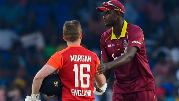 Currently, Eoin Morgan is leading the Kolkata Knight Riders while Jason Holder is playing for Sunrisers Hyderabad in the 13th edition of IPL.