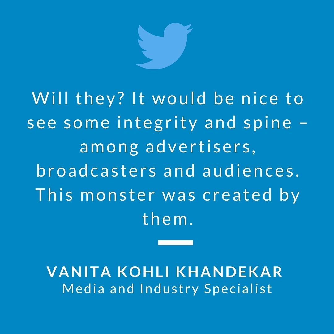 Should brands sponsoring or associated with news channels  be held accountable for the toxic content they dabble in?