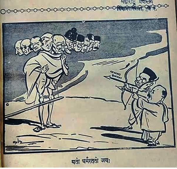We can understand Gandhiji’s ‘complexities’ by revisiting historical cartoons through the ages on his life.