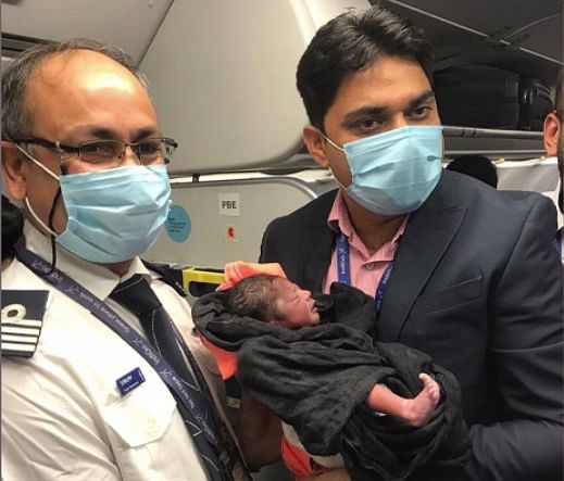 Recently, a woman gave birth to her baby boy on board an IndiGo flight.