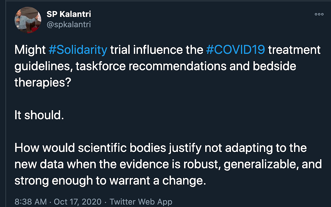 Should Doctors Continue to Use Remdesivir for COVID-19 Treatment?