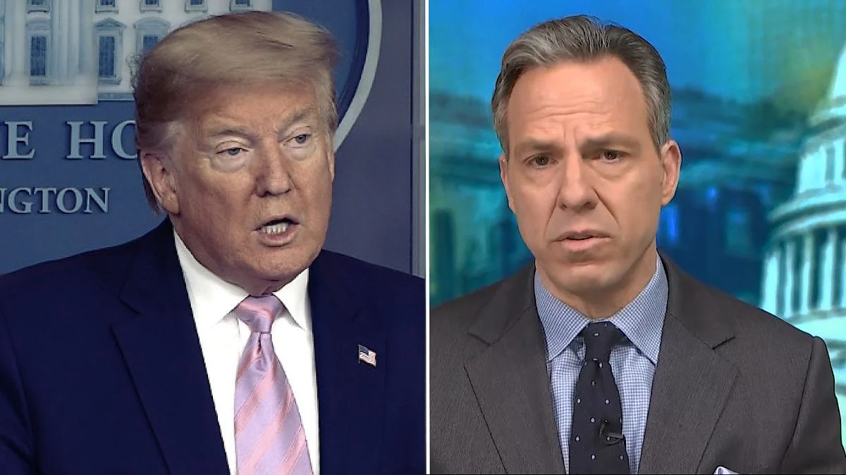 Donald Trump and Jake Tapper