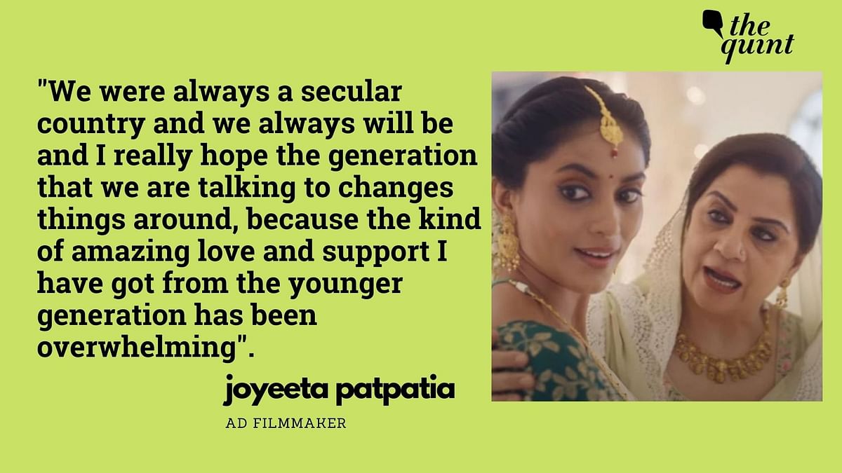An exclusive chat with the filmmaker who created the Tanishq Ekatvam ad which has now been withdrawn.