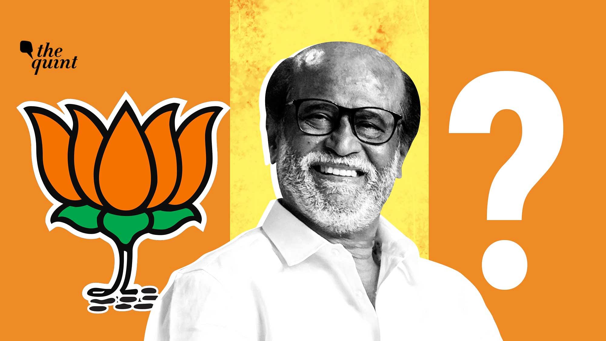 Rajinikanth announced that he won’t start a political party. This may harm BJP’s prospects in Tamil Nadu.