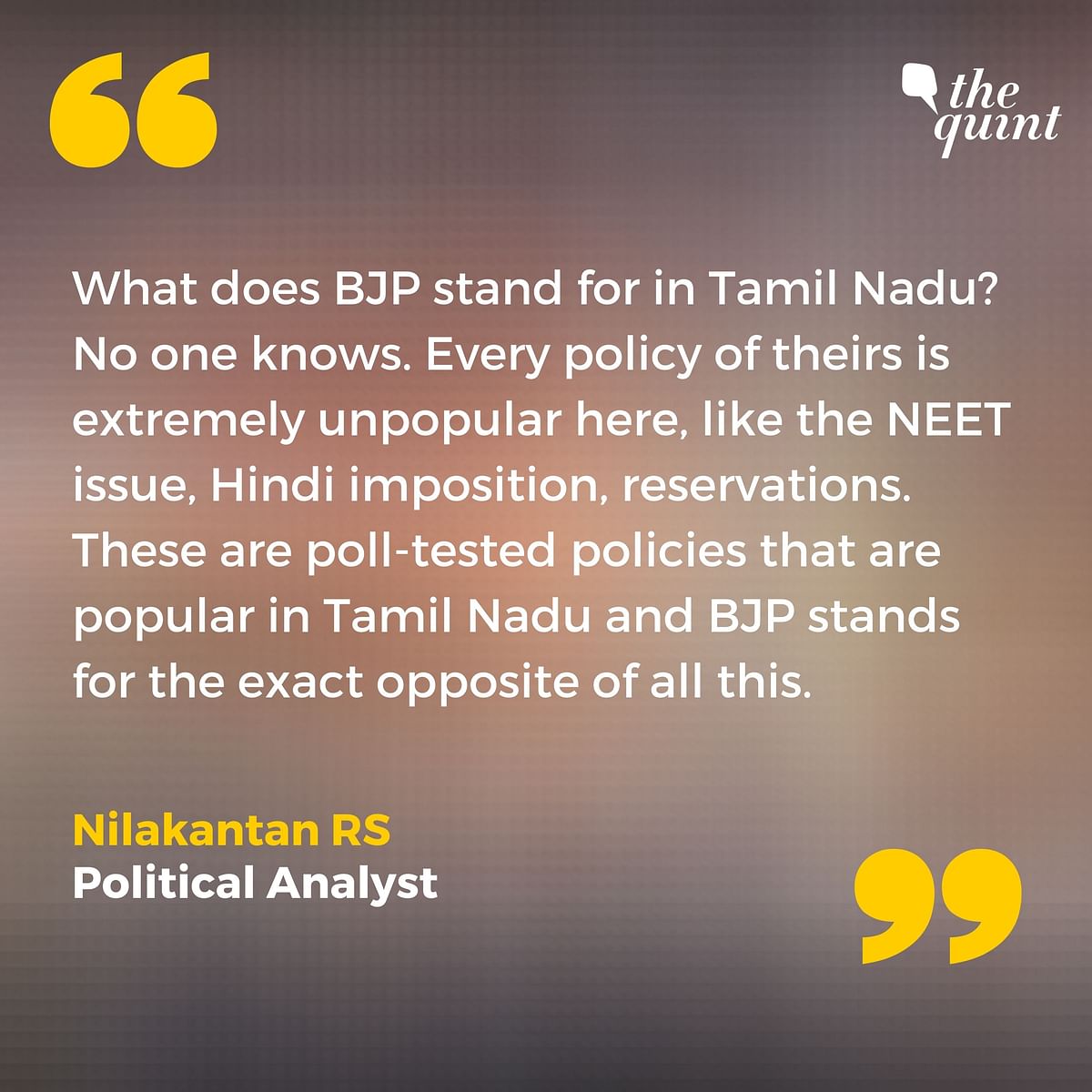 The 2021 Assembly elections in Tamil Nadu  is the first polls without a Jayalalithaa or a Karunanidhi.