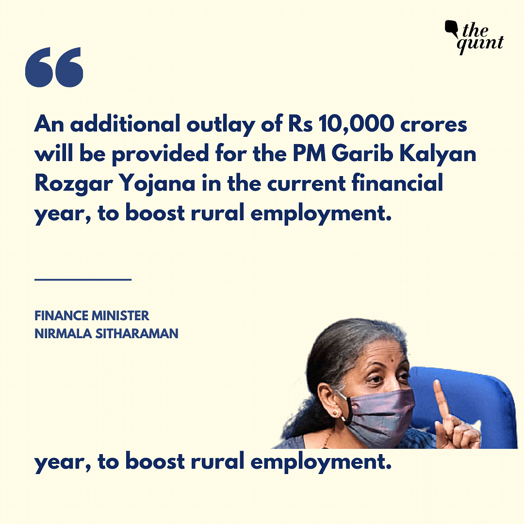 Her briefing comes as the RBI has ‘nowcast’ that the GDP for the July-September quarter is set to contract 8.6%.