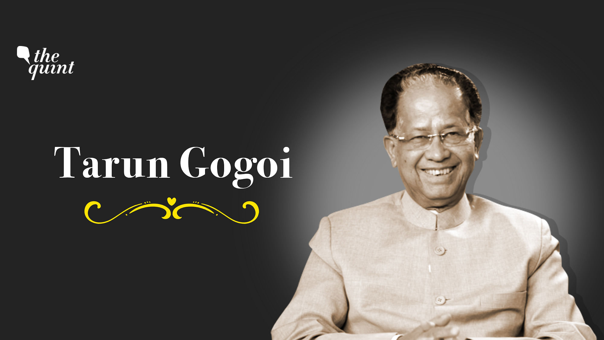 Following post-COVID-19 complications, Tarun Gogoi was put on ventilation since his admission at Gauhati Medical College and Hospital (GMCH) on 2 November.