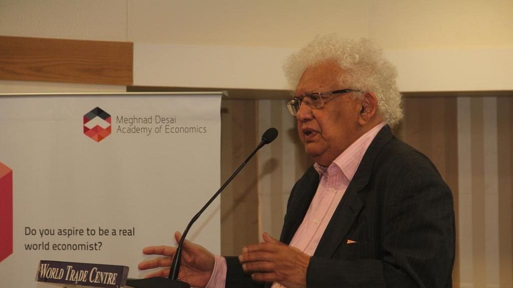 File photo of Lord Meghnad Desai.