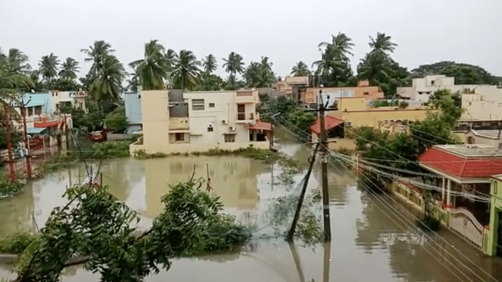 <a href="https://www.thequint.com/news/india/tamil-nadu-cyclone-nivar-andhra-pradesh-rains-puducherry-live-updates">Cyclone Nivar made landfall</a> between Tamil Nadu and Puducherry at Marakkanam, after 10.30 pm on Wednesday, 25 November as a <a href="https://www.thequint.com/news/india/cyclone-nivar-makes-landfall-near-tamil-nadu-puducherry">very severe cyclonic storm</a>.