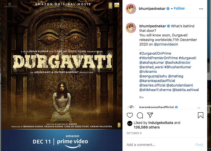 The film releases on Amazon Prime Video on 11 December.