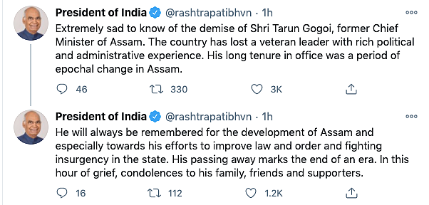 ‘Veteran Leader, Teacher’: Modi, Rahul Pay Tributes to Tarun Gogoi