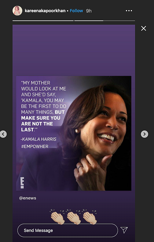 Biden, Harris & Small Dollop of Hope: B'Wood Congratulates America