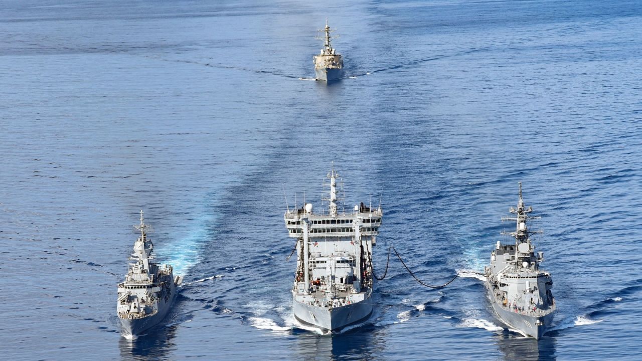 Second phase of the Malabar military exercise culminated on Friday, 20 November.