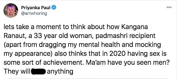 Kangana Called Out for Mocking Mental Health & Appearances Online