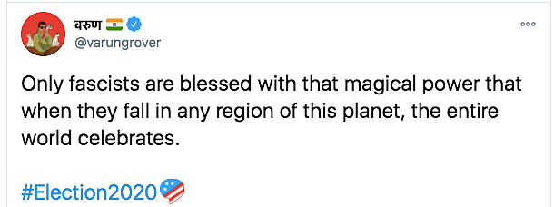 Biden, Harris & Small Dollop of Hope: B'Wood Congratulates America