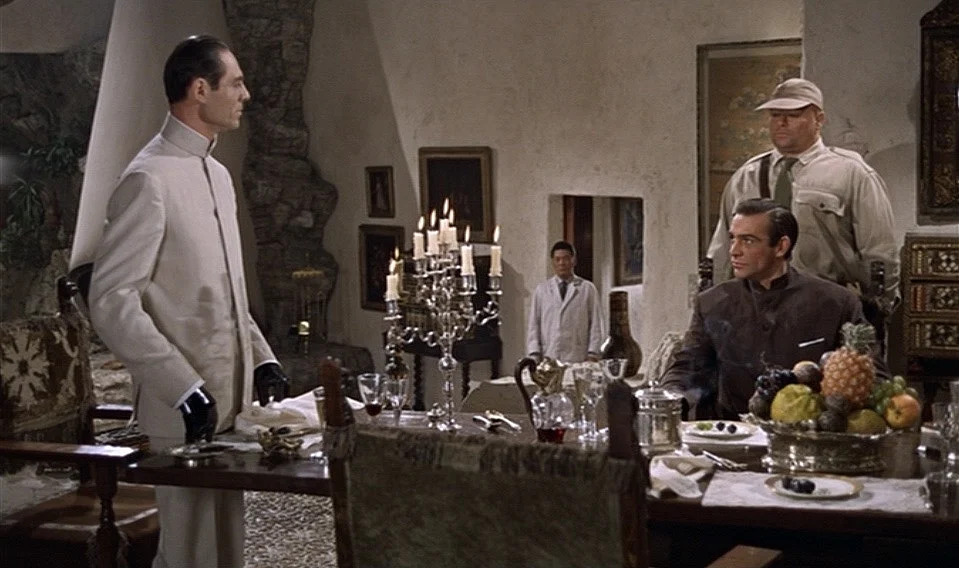 Sean Connery and Milton reid in 'Dr No'.
