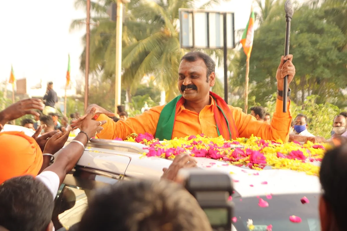 L Murugan is the state president of BJP in Tamil Nadu.