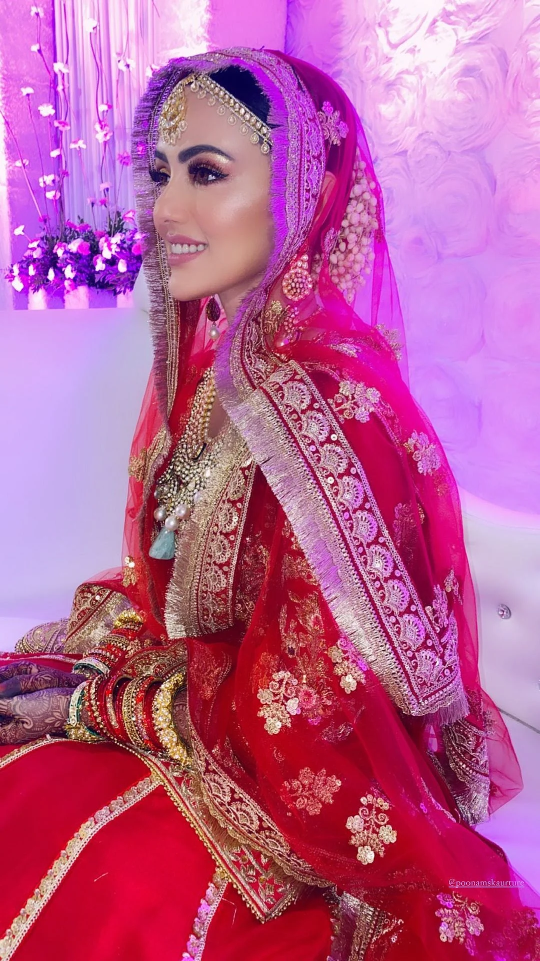 Ex-Bigg Boss Contestant Sana Khan Shares Photos From Her Wedding