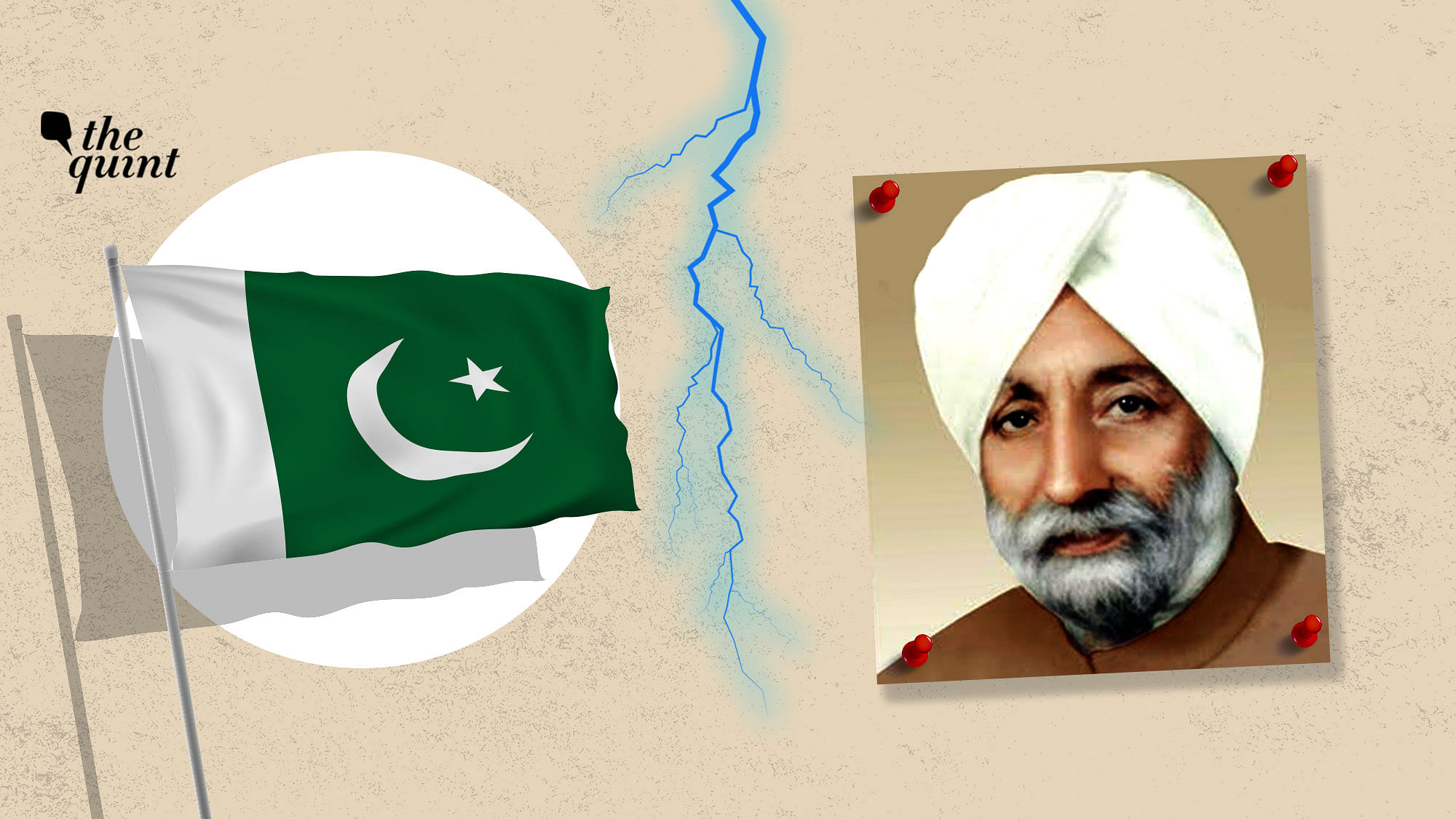Image of former Punjab CM Beant Singh and Pakistani Flag, used for representational purposes.
