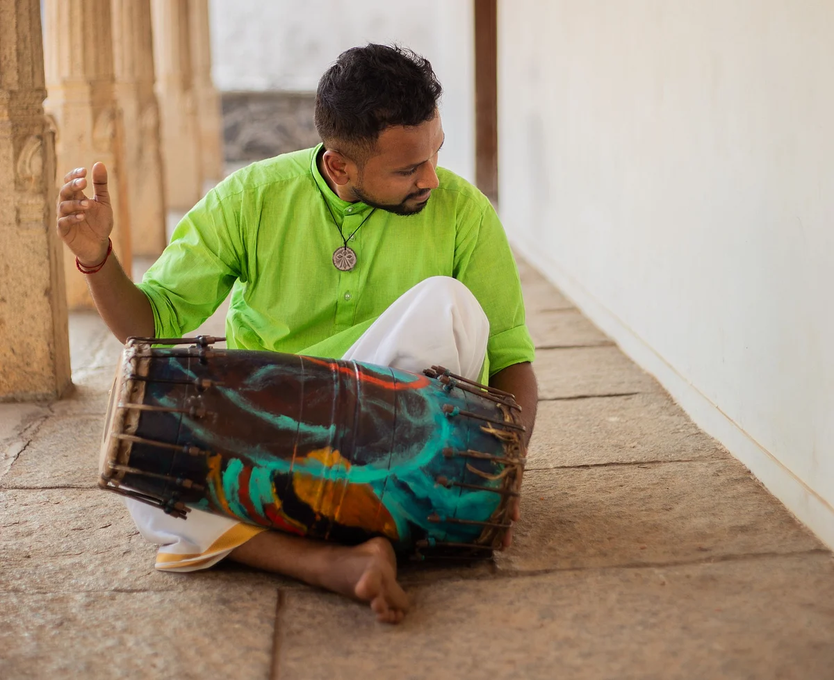 Meet Praveen Sparsh, the <i>mridangam </i>player