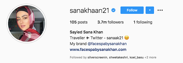 Ex-Bigg Boss Contestant Sana Khan Shares Photos From Her Wedding