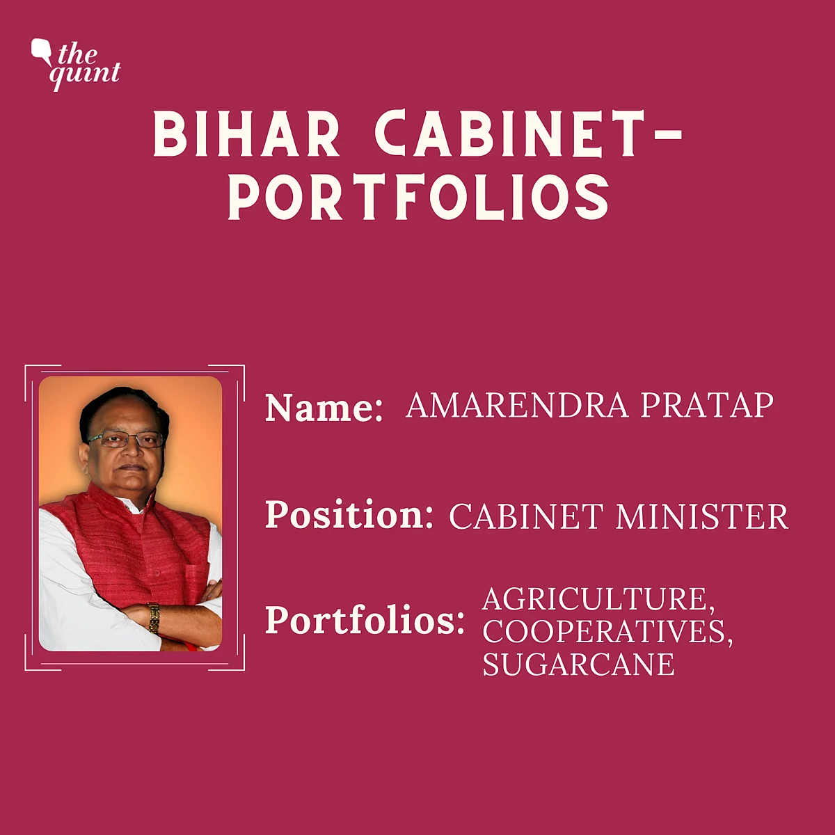 Bihar Cabinet: Nitish Keeps Home, Tarkishore Prasad Gets Finance