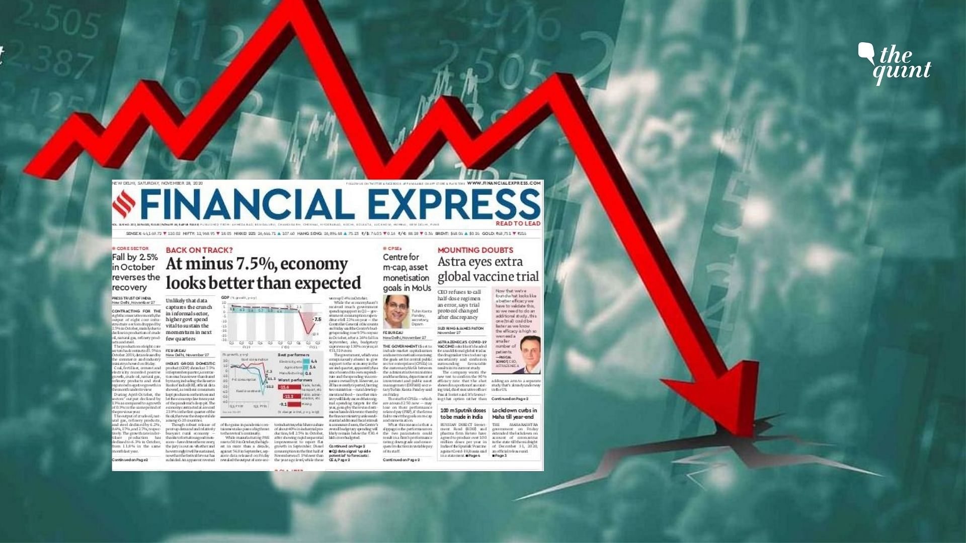 As experts and analysts discuss what the GDP figures mean for the economy, here’s how newspapers covered it.