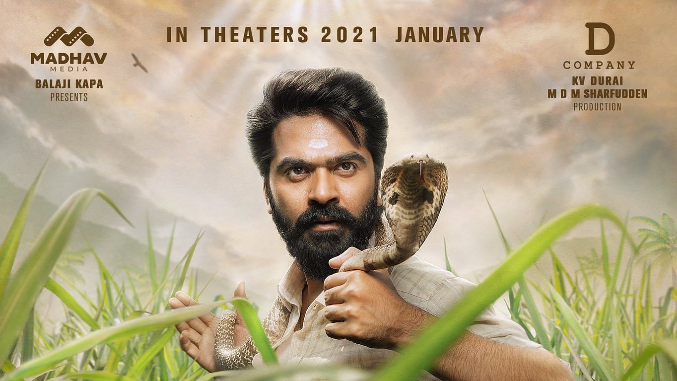 Actor Silambarasan’s film titled <i>Eeswaran</i>, has got into trouble for a sequence with a live snake in the film.