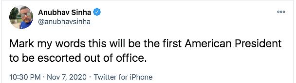 Biden, Harris & Small Dollop of Hope: B'Wood Congratulates America