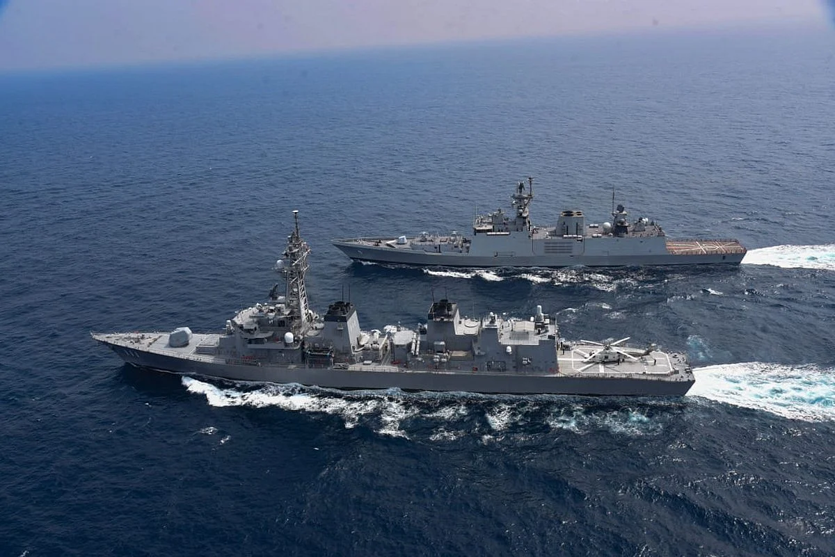 Malabar Naval Exercise Kicks Off in the Bay of Bengal