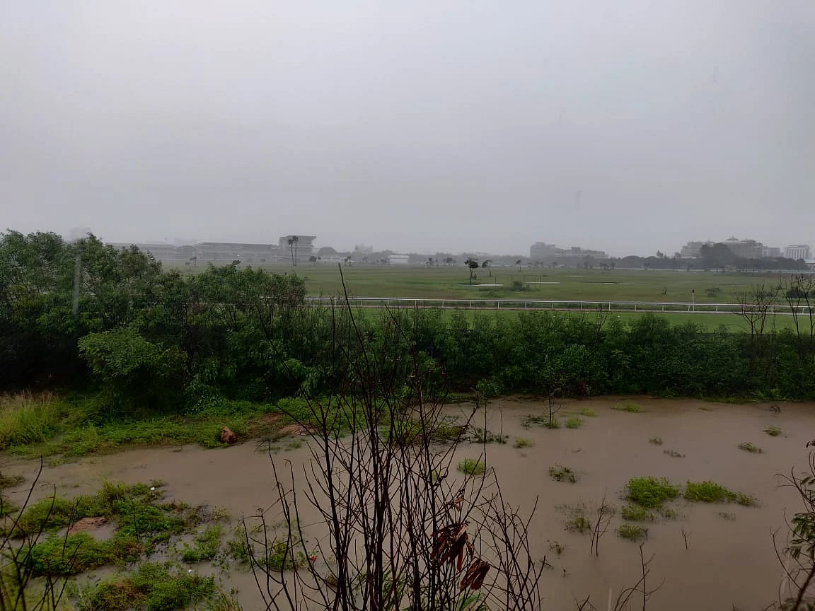 Area is submerged.